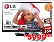 LG Full HD 3D LED TV (42LM3400)-42" (107cm)