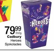 Cadbury Heroes Sjokolades-350g