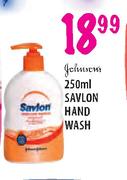 Johnsons Savlon Hand Wash-250ml
