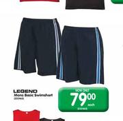 Legeno Mens Basic Swimshort-Each