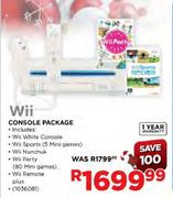 Wii Console Package