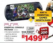 PSP Street Console Package (E1000)-4.3" 