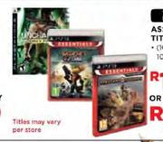 PS3 Assorted Platinum Titles-3's