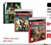 PS3 Assorted Platinum Titles-Each