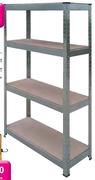 Geelong 5 Tier Shelf Unit-350kg