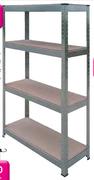 Geelong 4 Tier Shelf Unit-150kg