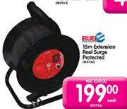 Ellies 15m Extension Reel Surge Protected