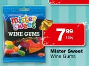 Mister Sweet Wine Gums-125g