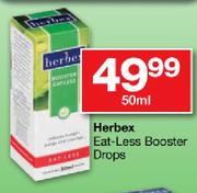 Herbex Eat-Less Booster Drops - 50ml
