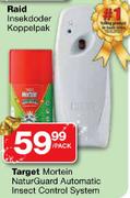 Target Mortein NaturGuard Automatic Insect Control System