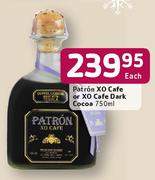 Patron XO Cafe Or XO Cafe Dark Cocoa-750ml Each