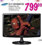 Samsung 18.5" LED Monitor