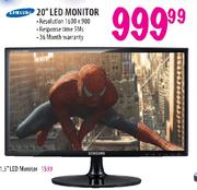 Samsung 20" LED Monitor