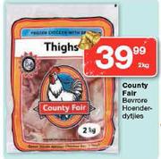 Country Fair Bevrore Hoenderdytjies-2kg