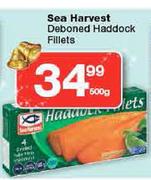 Sea Harvest Deboned Haddock Fillets-500g Each