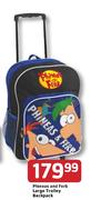 Phineas And Ferb Large Trolley Backpack