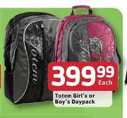 Totem Girl's Or Boy's Daypack-Each