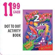 Dot To Dot Activity Book-Each