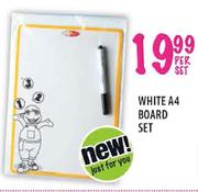 White A4 Board Set-Per Set