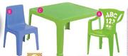 Sunny Large Kiddies Table-Each