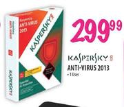 Kaspersky Anti-Virus 2013