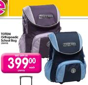 Totem Orthopaedic School Bag Each