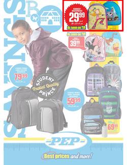 Pep : Huge Back to School Deals (26 Dec - 31 Mar 2013), page 9