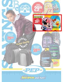 Pep : Huge Back to School Deals (26 Dec - 31 Mar 2013), page 9