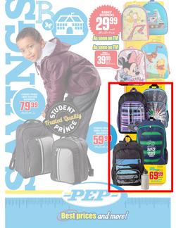 Pep : Huge Back to School Deals (26 Dec - 31 Mar 2013), page 9