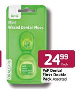 Pnp Dental Floss Double Pack Assorted Each