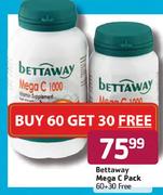 Bettaway Mega C Pack-60+30 Free