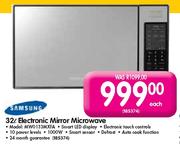 Samsung Mirror Microwave(Model:MW0133MXFA)-32L Each