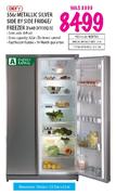 Defy Metallic Silver Side By Side Fridge/Freezer-556Ltr(F640 DFF392/3)