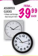 Assorted Clocks-Each