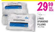 Mainstays 2 Pack Spunbond Pillows-Per Pack