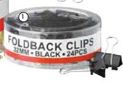 Aro Foldback Clip-Per Tub