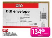 Aro Seal-Easi Envelopes (100x220mm)-Per 500 Box