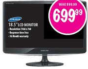 Samsung 18.5" LCD Monitor