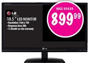 LG 18.5" LED Monitor