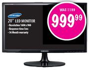 Samsung 20" LED Monitor