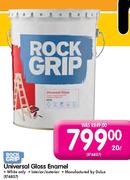 Rock Grip Universal Gloss Enamel-20ltr