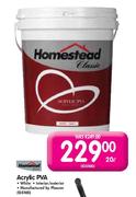 Homestead Acrylic PVA-20ltr