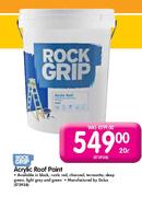 Rock Grip Acrylic Roof Paint-20ltr