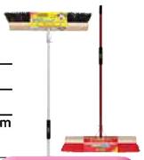 Addis 2-In-1 Sweep Broom-45cm Each