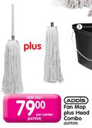 Addis Fan Mop Plus Head Combo