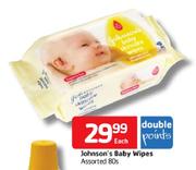 Johnson's Baby Wipes-80's