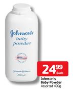 Johnson's Baby Powder-400gm