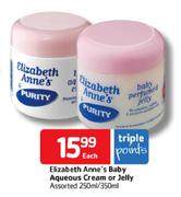 elizabeth anne's baby aqueous cream