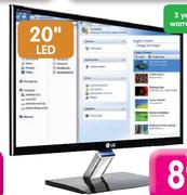 LG 20" LED Monitor Each
