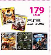 PS3 Assorted Games-Each
